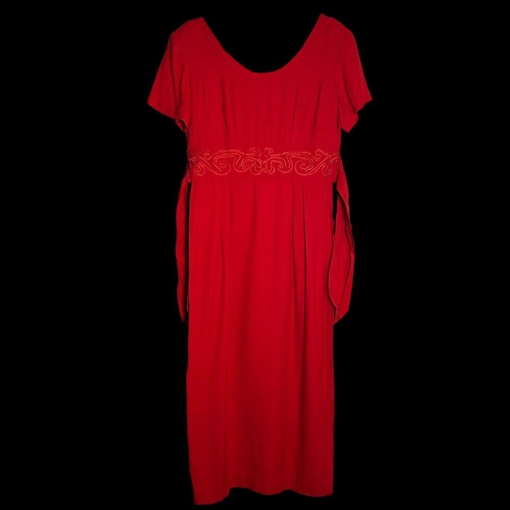 NWT Vintage Red Dress Size 8
